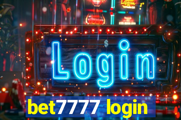 bet7777 login